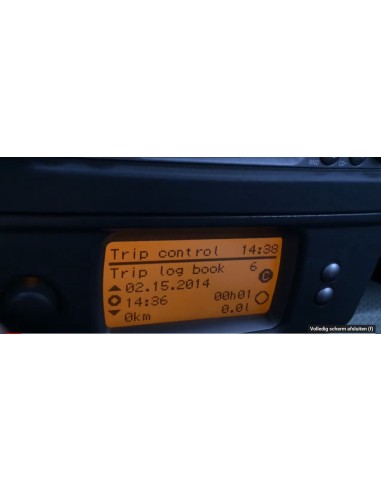 Smart roadster Trip computer full set inclusief switch panel face & frame
