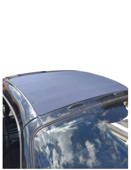 Sistema completo de techo de lona blanda para Smart Roadster, renovado, lona nueva Sistema completo de techo de lona blanda para Smart Roadster, renovado, lona nueva