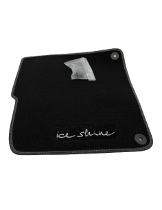 Tapis de sol BRABUS ICE SHINE VELOURS, jeu de 2 - Smart fortwo 451 2