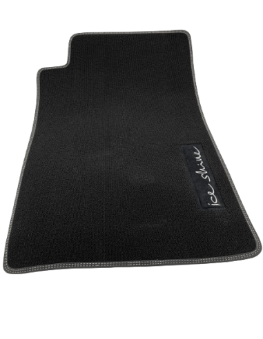 Tapis de sol BRABUS ICE SHINE VELOURS, jeu de 2 - Smart fortwo 451