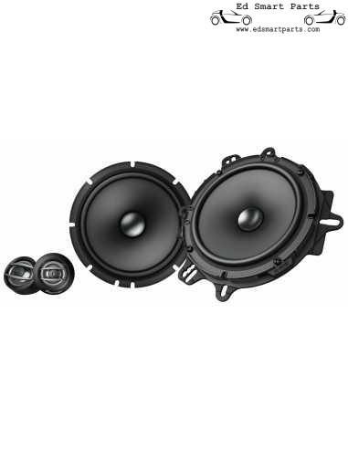 Kit actualización del sistema de altavoces de audio para automóviles de componentes de 2 vías