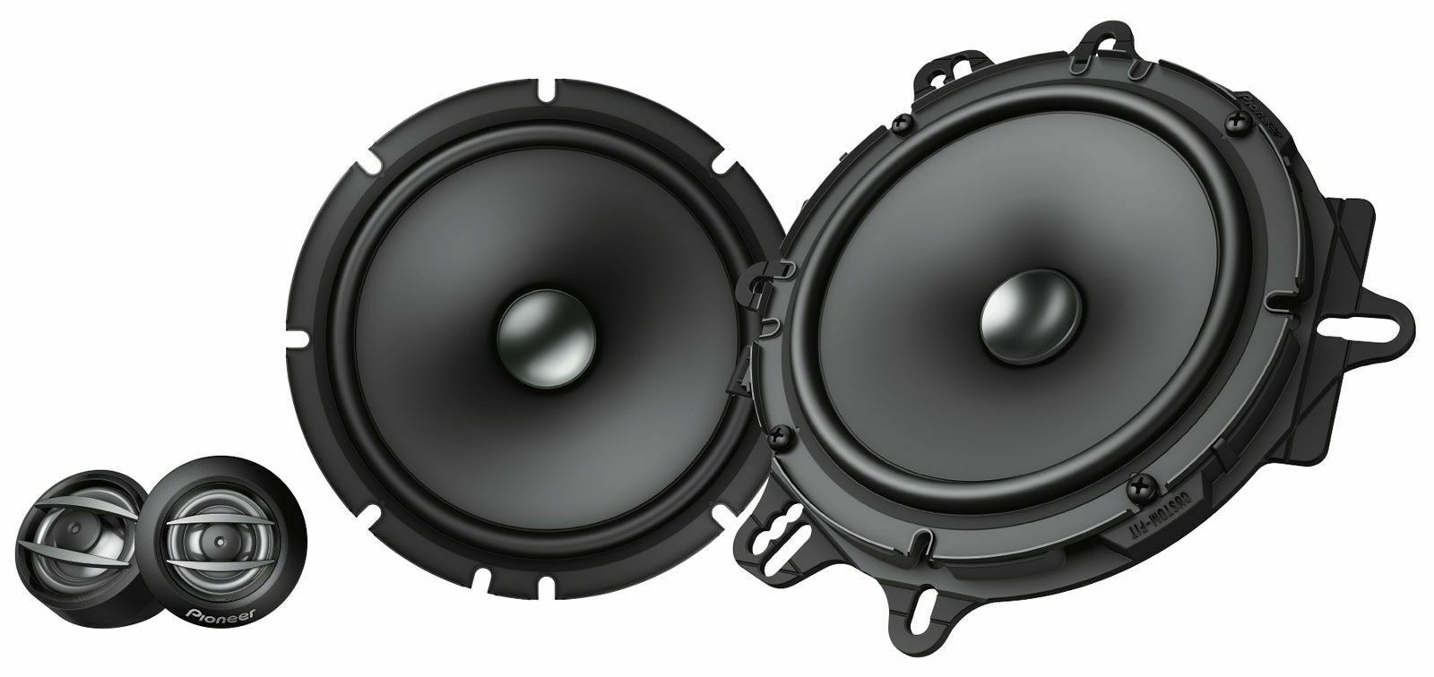 2Way Component Car Audio Speaker System 350W Upgrade Kit