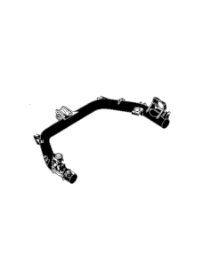 Tube d'essieu Smart Roadster complet Q0009850V003000000