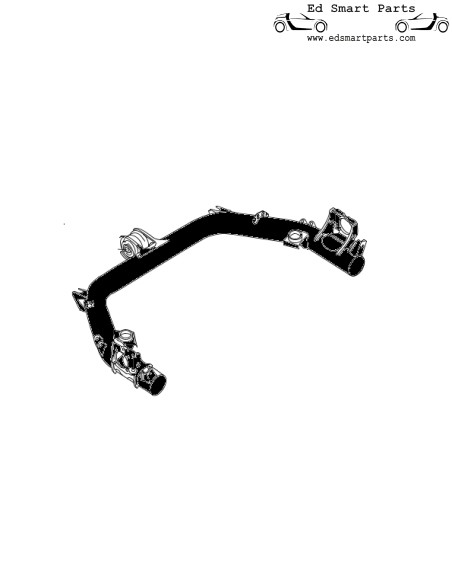 Tubo de eixo Smart Roadster completo Q0009850V003000000