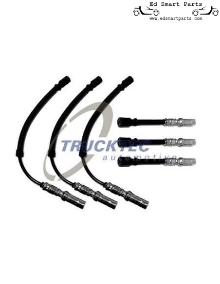 Complete set bougiekabels Smart City-Coupé Fortwo Roadster 0,6 0,7