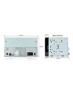 Pioneer SPH-DA360DAB 2DIN 6,8 polegadas RECEPTOR multimídia 2