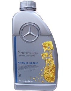 Mercedes 5W-40 Motor Oil MB 229.5 - 1x 1 liter A000989920213AIFE