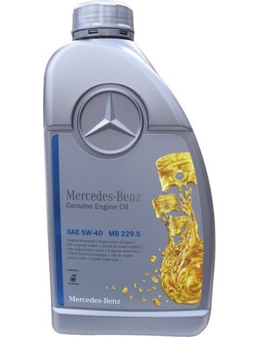 Mercedes 5W-40 Motor Oil MB 229.5 - 1x 1 litro A000989920213AIFE