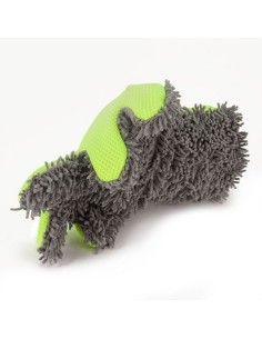 AutoStyle dubbelzijdige autowashandschoen - grijs/groen 2