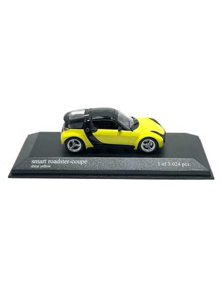 Smart Roadster Coupé Jaune Brillant - 1:43 - Minichamps Smart Roadster Coupé Jaune Brillant - 1:43 - Minichamps