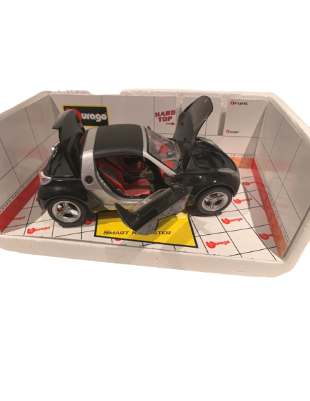 Smart Roadster Jack Black Cabrio 1/18 Bburago Smart Roadster Jack Black Cabrio 1/18 Bburago