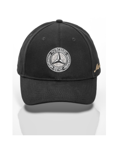 Mercedes Cap Classic woman embroidery Swarovski black 2