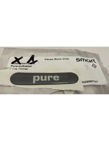 Smart Pure External Sticker Logo Nameplate