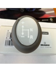 Pommeau de levier de vitesse Brabus Softouch en cuir neuf 450 451 452 2