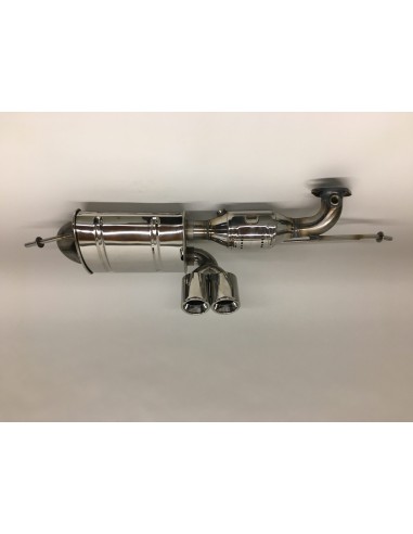 S-Mann Sport Exhaust S-FLOW centre twin for smart ForTwo 451