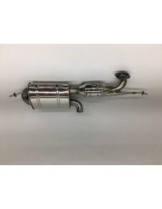 S-Mann Sport Exhaust S-FLOW Stealth for smart ForTwo 451