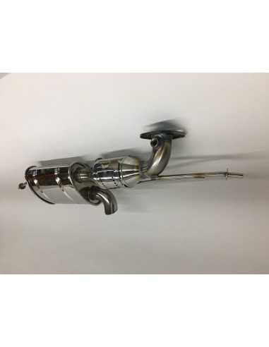 Escape deportivo S-Mann S-FLOW Stealth para el smart ForTwo 451