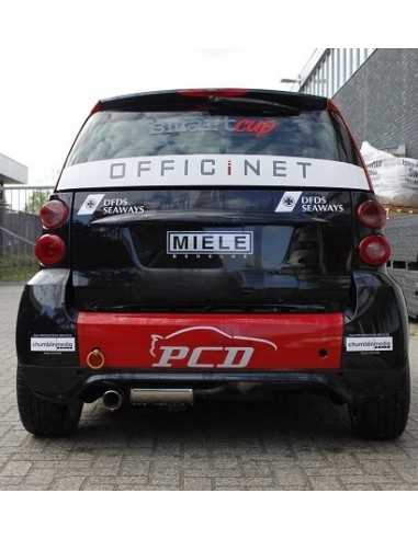 S-Mann Sportauspuff Endschalldämpfer „Smart-Cup“ mit Katalysator für smart ForTwo 451