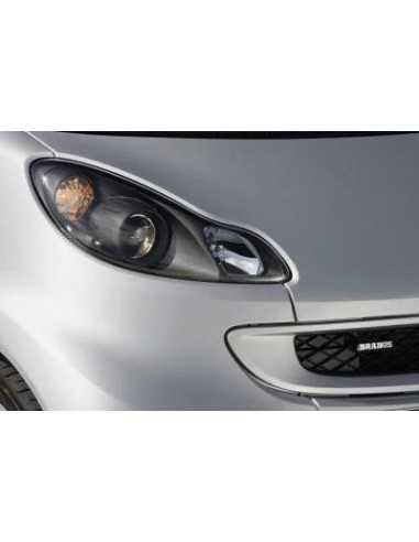 slimme Brabus Front Badge-sticker zwart pre-facelift