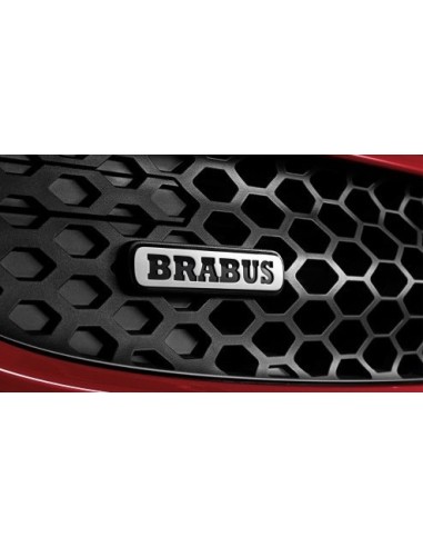 smart Brabus Front Badge decal facelift model