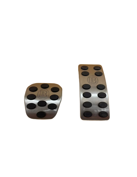 Smart ForFour Brabus Automat 454 aluminium sport pedals brushed chrome plug and play