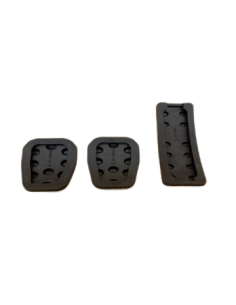 Pedales deportivos de aluminio Smart ForFour Brabus Manual 454 cromados cepillados plug and play 2