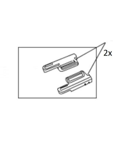 Smart Roadster Hardtop Retracting Strip Q0018423V001000000 set of 2