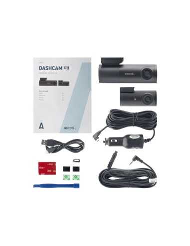 Nordväl DC102-4K Dashcam Carro Frente Traseira 2CH WiFi + GPS