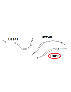 Cable de control deslizante de calefacción Smart Roadster 452 Distribución de aire 2