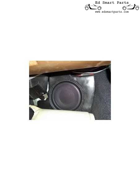 OEM SMART ROADSTER 452 BRABUS SUBWOOFER HOUSING WITH SUBWOOFER
