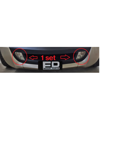 Unità di indicatori di direzione smart roadster usate con fendinebbia lato destro e sinistro