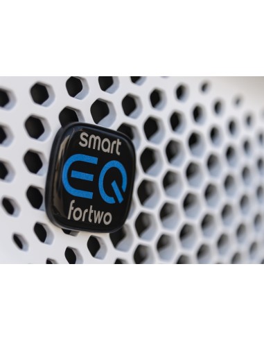 smart EQ-logo / embleem / badge voor de grille van de smart fortwo forfour 453