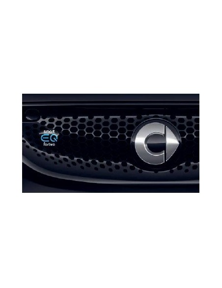 smart EQ Logo / Emblem / Plakette für den Frontgrill des smart