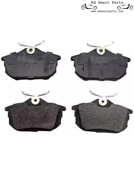 Pastilhas de freio traseiras para todos os modelos smart forfour 454