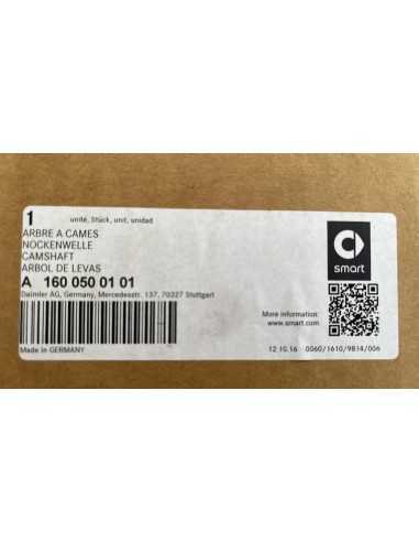 Árvore de cames SMART genuína Smart Roadster 452 e Fortwo 450 A1600500101