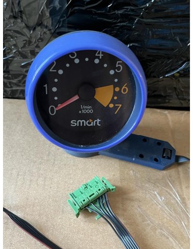 Rev counter Smart Fortwo 450 Petrol Blue Trim ring