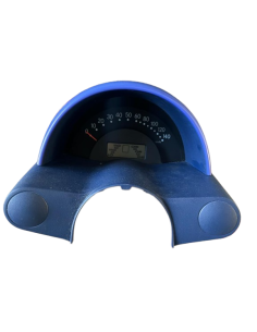 Anello di rifinitura blu petrolio per contachilometri Smart Fortwo 450