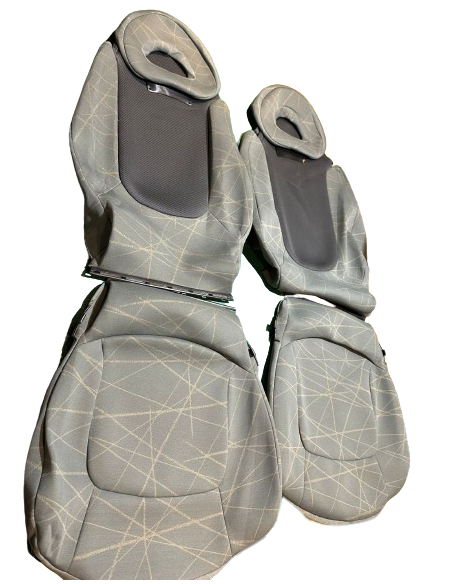 Gebruikte Smart Roadster 452 rugleuning kussen May Grey complete set als nieuw