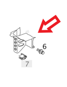 Parte/rifinitura della consolle centrale Q0001407V010C96A00 Smart ForTwo 450