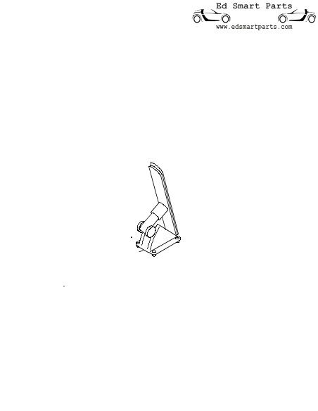 módulo do pedal do acelerador Smart ForTwo 450 LHD Q0012589V001000000