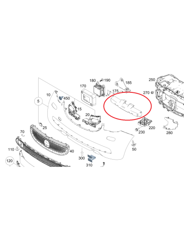 Amortisseur pour Smart ForFour 453 15-17