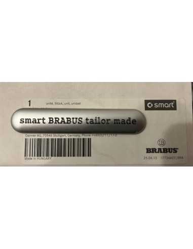 "SMART BRABUS TAILOR MADE" BADGE DECAL