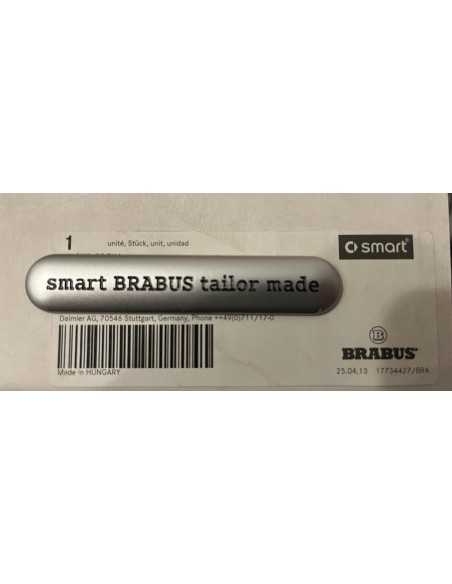 "SMART BRABUS TAILOR MADE" BADGE DECAL