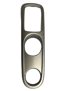 Matt ChromZierblende Mitteltunnelkonsole Zündschlossblende smart fortwo 451 Brabus
