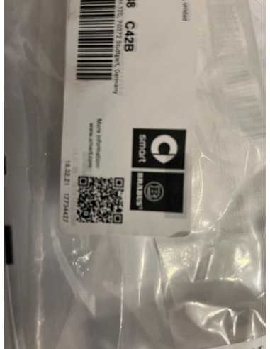 Mat Chroom Sierpaneel middentunnelconsole ontstekingsomlijsting smart fortwo 451 Brabus