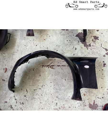 L'aileron de la Smart Roadster était disponible en plusieurs couleurs.