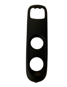 Schwarze Zierblende Mitteltunnelkonsole Zündschlossblende smart fortwo 451 Brabus