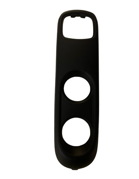 Panel de moldura negro para consola central del túnel, marco de encendido para Smart Fortwo 451 Brabus