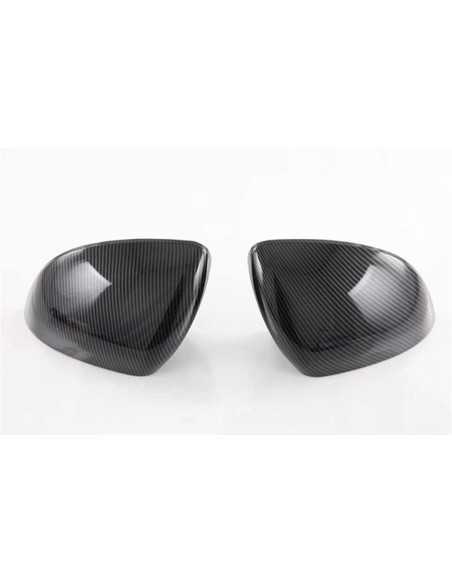 Smart Fortwo Forfour 453 Spiegelabdeckungen in Carbon-Optik oder Schwarz glänzend Smart Fortwo Forfour 453 Spiegelabdeckungen in Carbon-Optik oder Schwarz glänzend