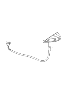 TURN SIGNAL LAMP (FLASHER) RIGHT Smart ForFour 454 OEM A4548201021